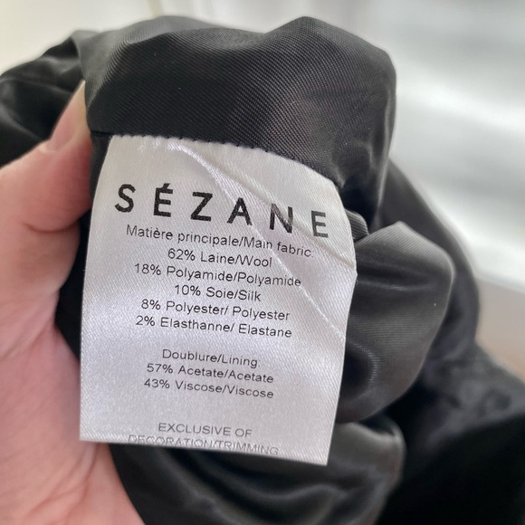 Sézane Marled Grey Trousers - Picture 4 of 6